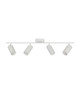 Ceiling Spotlight White 4 Head Adjustable GU10 50W 70cm Ceiling Spotlight White 4 Head Adjustable GU10 50W 70cm